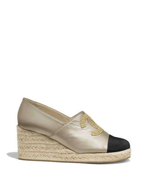 espadrillas donna chanel|chanel espadrilles sneakers.